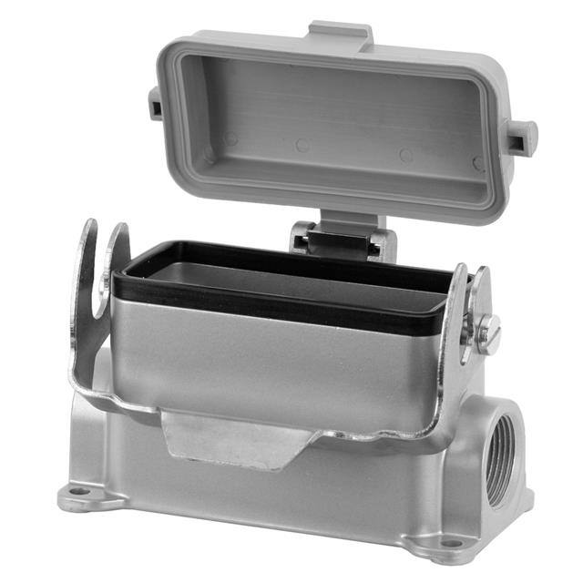 C146 10F024 606 1 Amphenol Tuchel Industrial  Alloggiamenti per connettori per impieghi gravosi, cappucci e basi